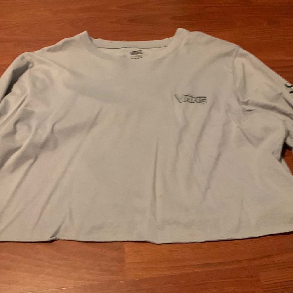 Long sleeve crop top